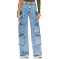 Calles Fit Relajado Anduites Graphic Women Jeans